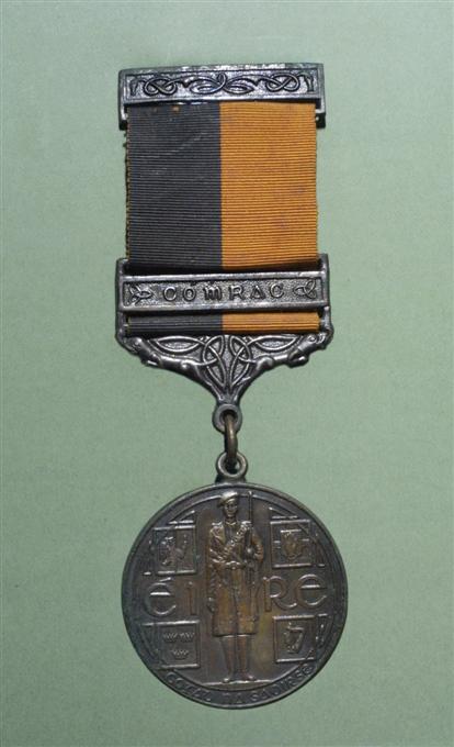 Connie's War of Independence medal with Comrac bar